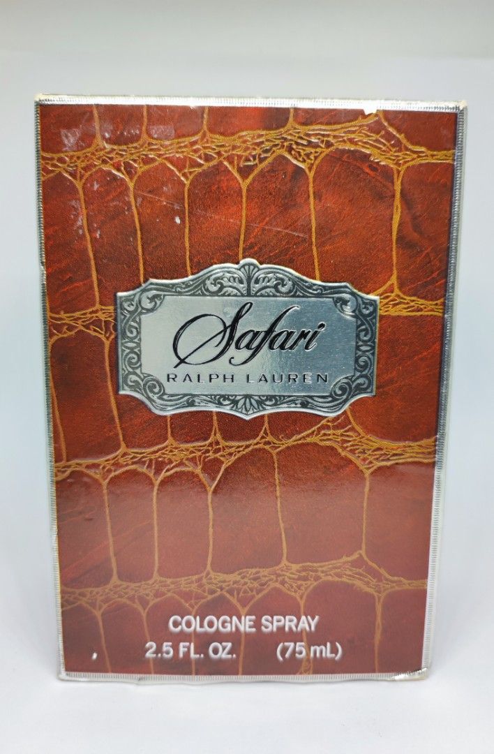 Vintage Ralph Lauren Safari 2.5 Oz Women Eau De Parfum Spray New 