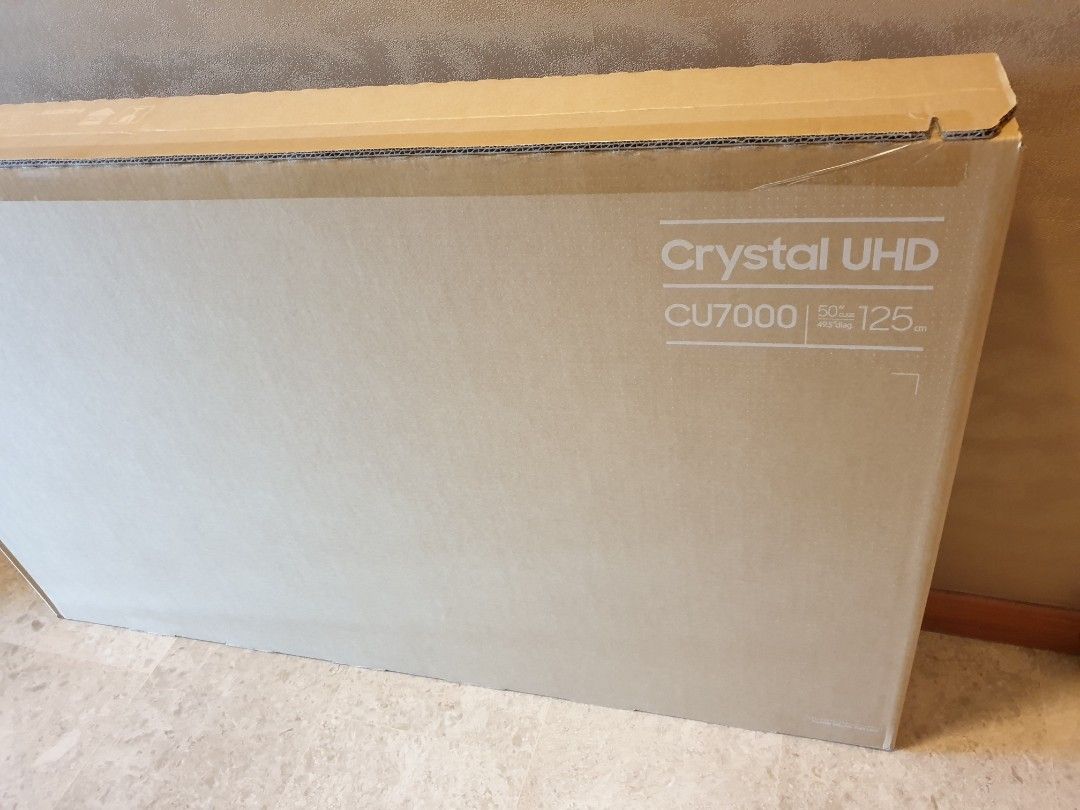 Samsung 50" Crystal UHD 4K Smart TV (UA50CU7000K), TV & Home Appliances ...