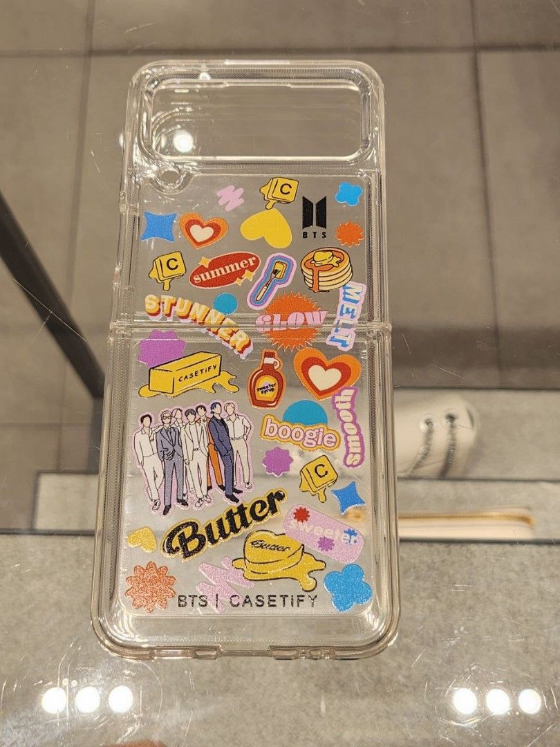 Samsung Flip 4 BTS Butter Case, Mobile Phones & Gadgets, Mobile ...