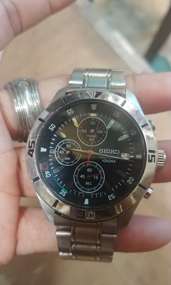 Seiko chronograph Men s Fashion Watches Accessories Watches