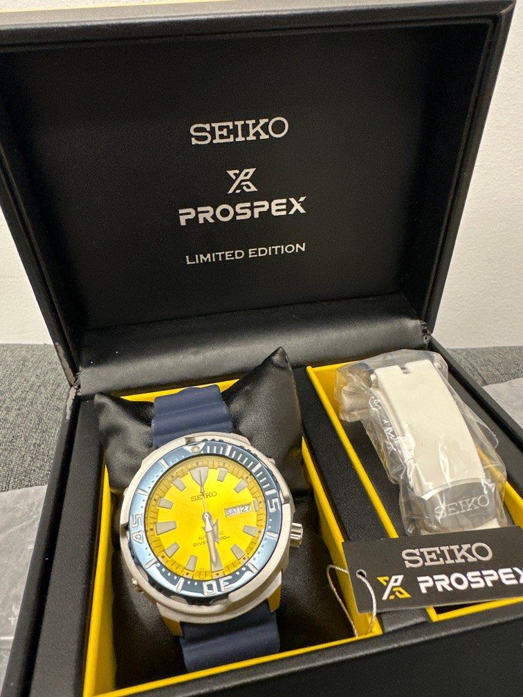 Seiko Prospex Butterfly Fish SRPD15K1 Limited Edition Watch Luxury Watches on Carousell