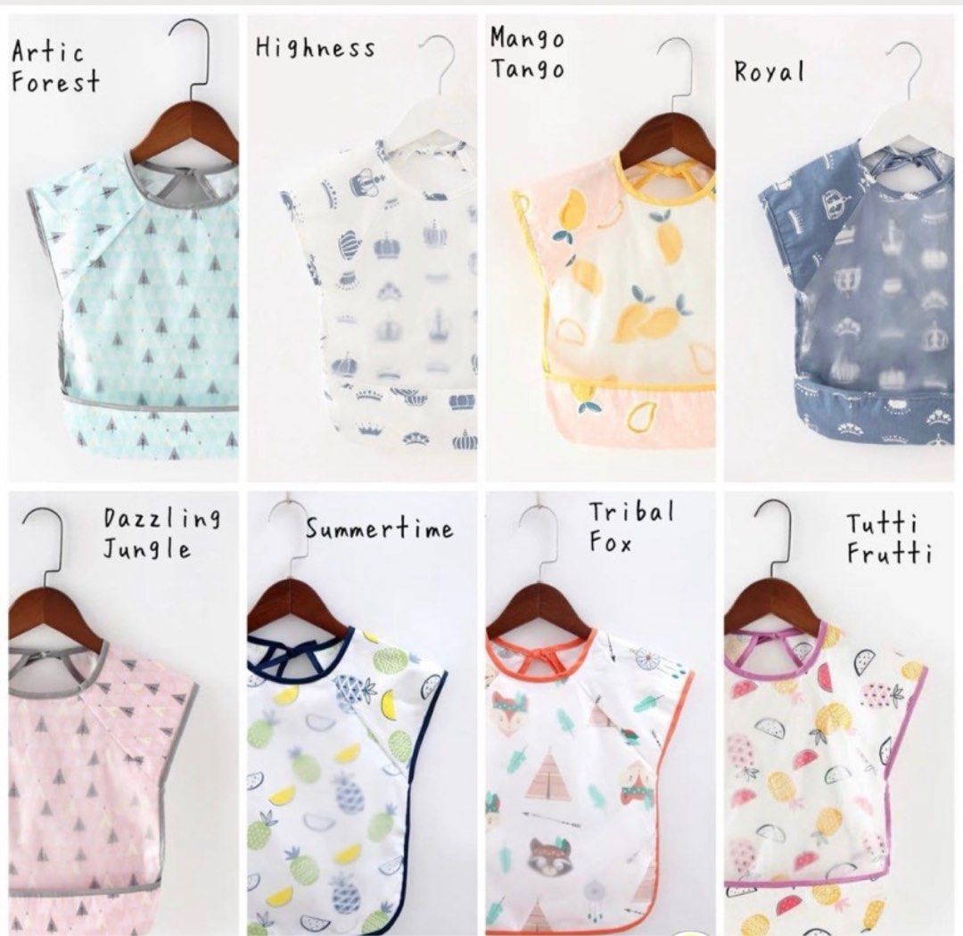 Self feeding aprons, Babies & Kids, Nursing & Feeding, Weaning
