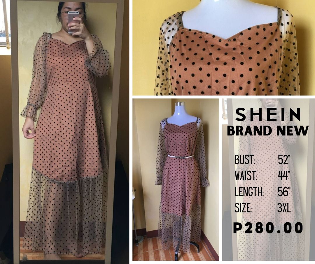 Shein Plus size Formal Dress, Women's Fashion, Dresses & Sets