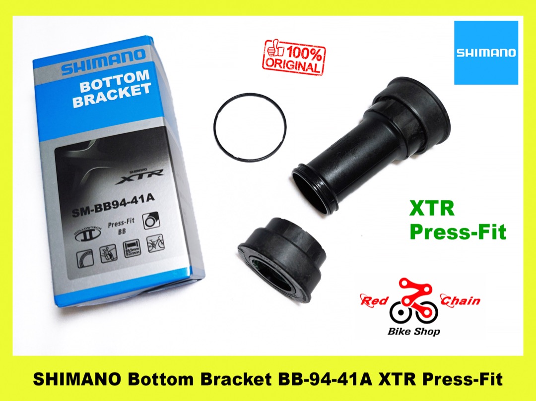 Shimano XTR Press Fit BB94 Bottom Bracket Cup, Black