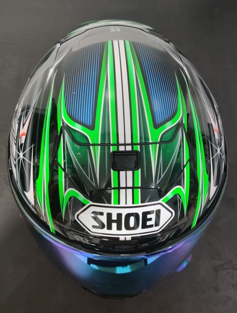 Shoei x14 green hotsell