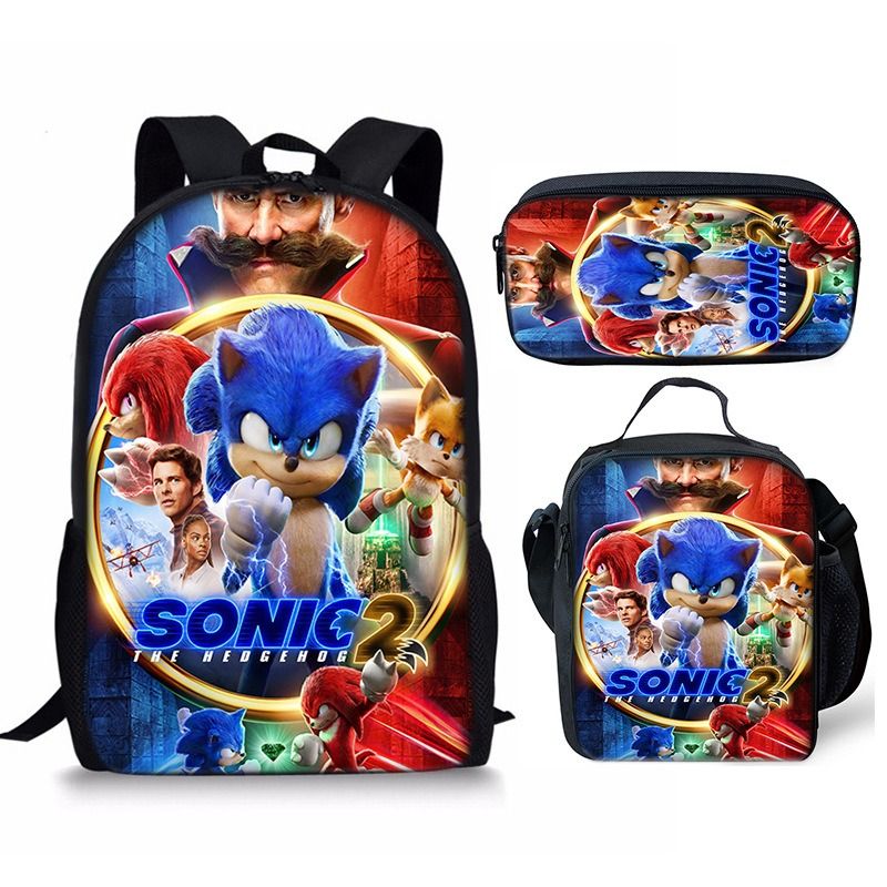 Sonic the best sale hedgehog backpack set