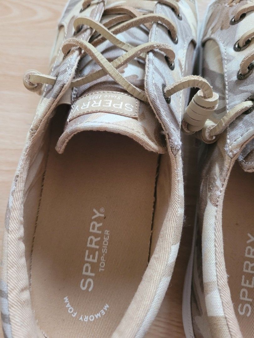 Coral sperrys on sale