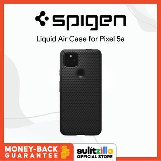 Spigen Liquid Air Armor Case for Google Pixel 5a - Matte Black