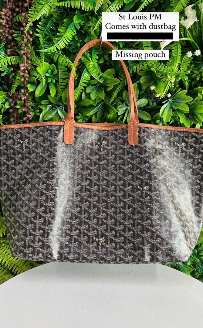 Goyard St Louis limited edition silver PM tote, Women's Fashion, Bags &  Wallets, Tote Bags on Carousell