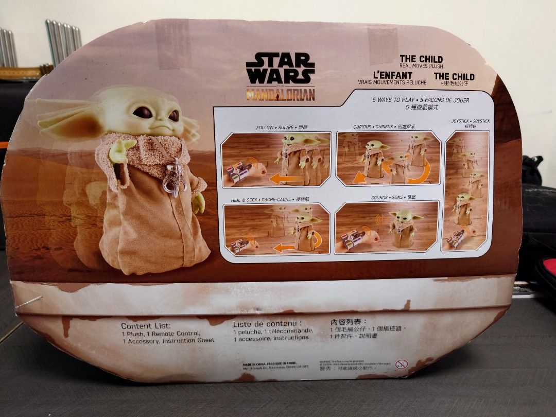 STARWARS MANDALORIAN remote control Baby Yoda, 興趣及遊戲, 玩具 & 遊戲類