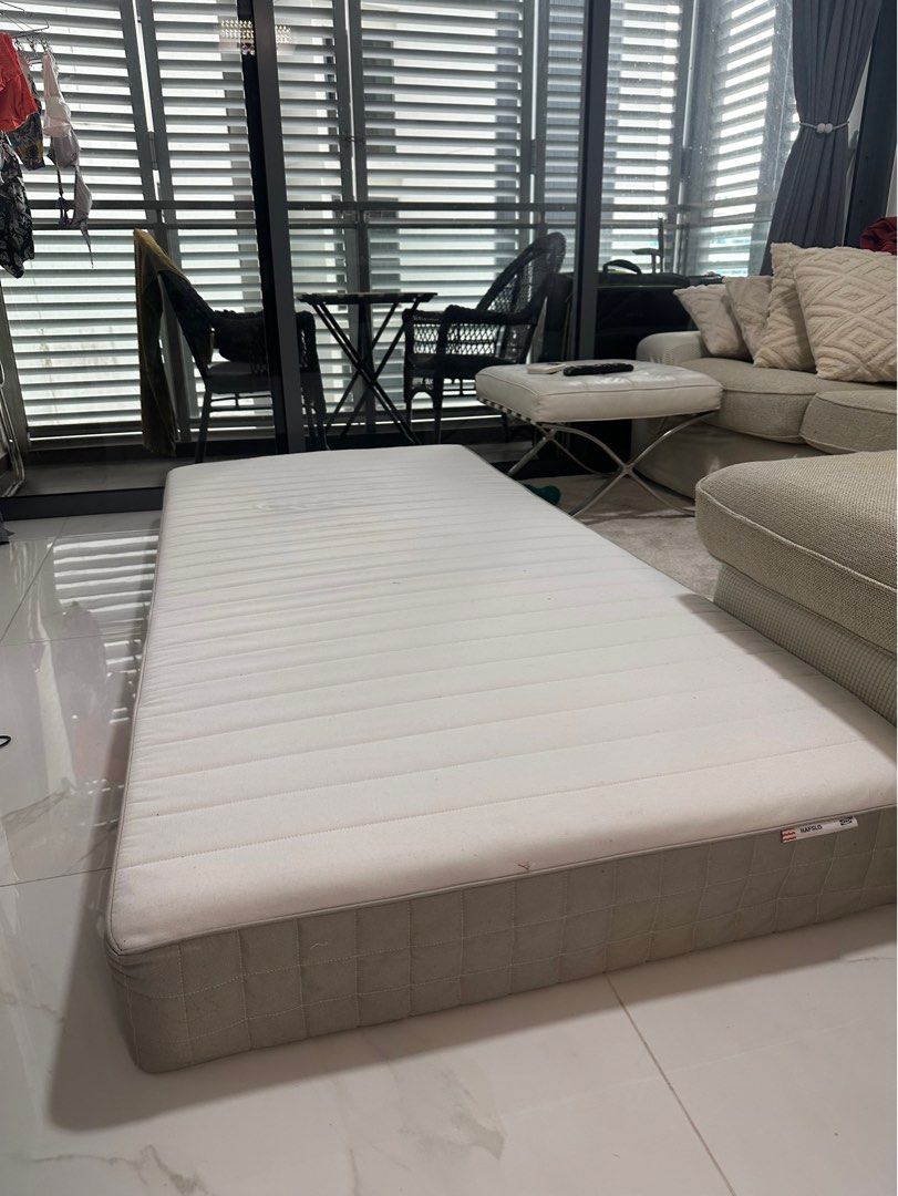 Super Single mattress IKEA Hafslo, Furniture & Home Living, Furniture