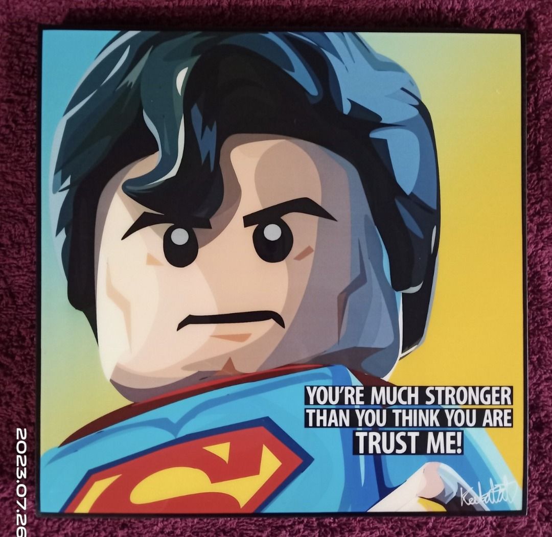 Superman Pop Art Style Pictures (Category: Art & Prints) located in Quezon City. Submitted by bigbluecheese (Listing ID 1245323182, Image 1). Description: FOR SALE Superman Pop Art Style Pictures Bought in Thailand . The paintings are made in Thailand by Famous Pop Art Gallery, and are designed by Keetatat Sitthiket. . • 10 inches x 10 inches x 1 inch • wooden pictures for Pop-Art style decoration • bright images in the more purest Pop Art style 