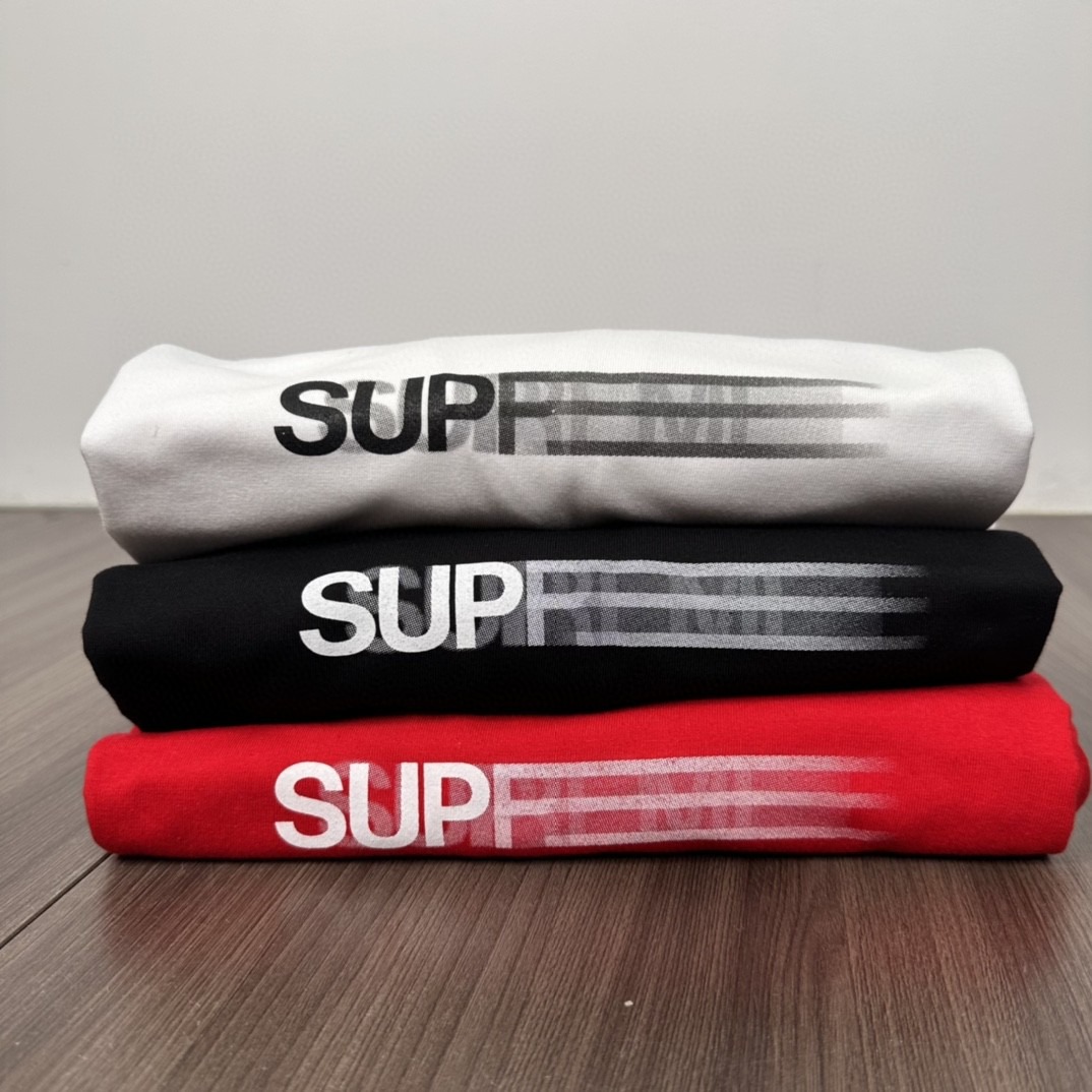 SUPREME 23SS MOTION LOGO TEE 幻影LOGO S-XL, 男裝, 上身及套裝