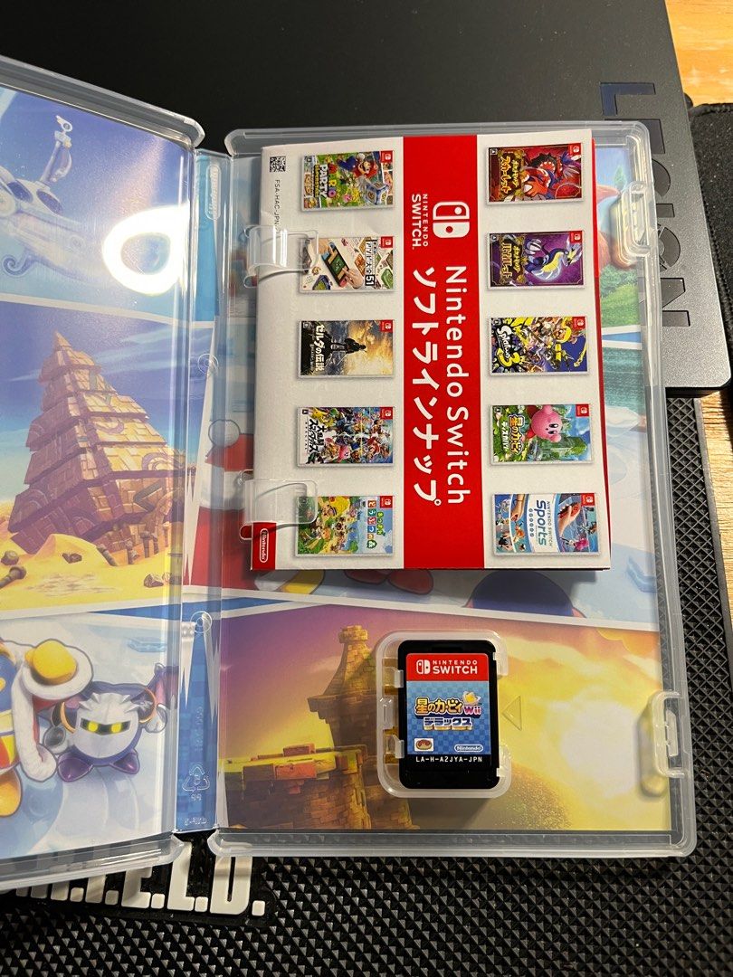 Switch 星之卡比Wii豪華版日版連盒, 電子遊戲, 電子遊戲, Nintendo