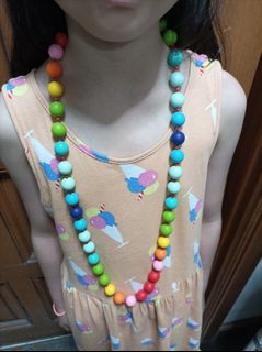 Teether necklace beads