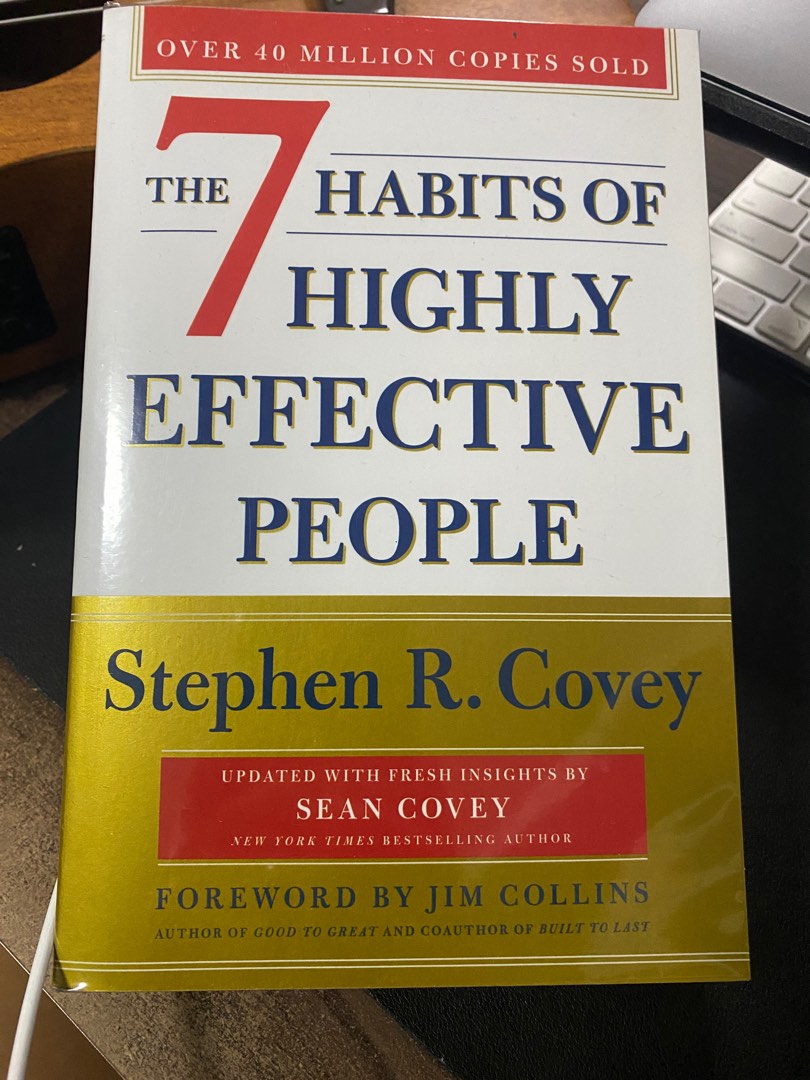 THE 7 HABITS OF HIGHLY EFFECTIVE PEOPLE by Stephen Covey (brand new ...