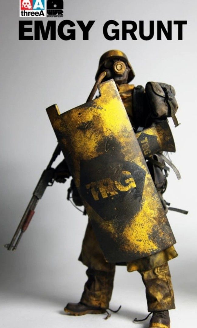 Threea EMGY GRUNT 1/6 ashley wood フィギュア Threea WWR EMGY GRUNT 1/6 3A wwr underverse popbot ashley wood