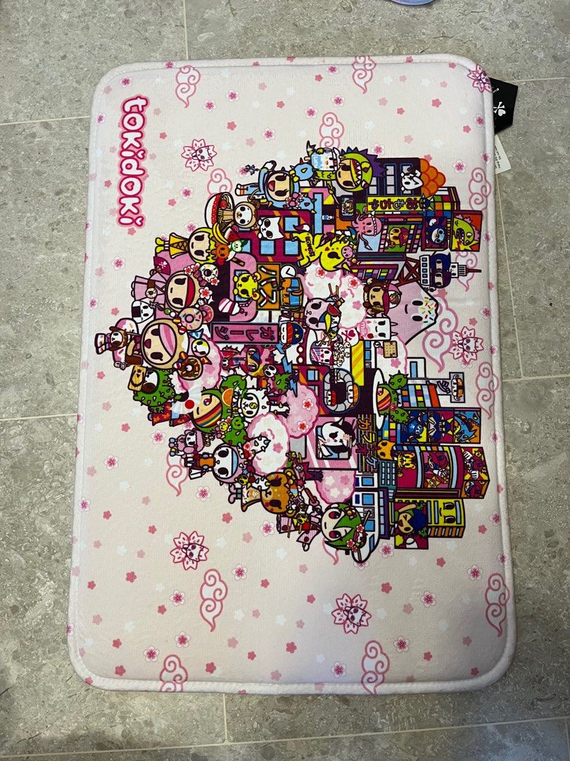 Tokidoki floor mat, Furniture & Home Living, Home Decor, Carpets, Mats