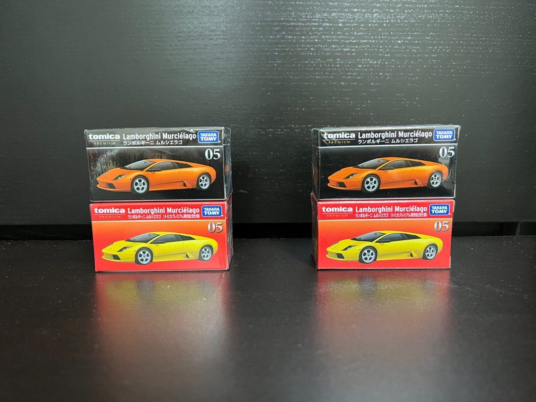 Voiture Miniature Tomica Premium Lamborghini Murcielago - Boîte Neuve - Échelle 1/64