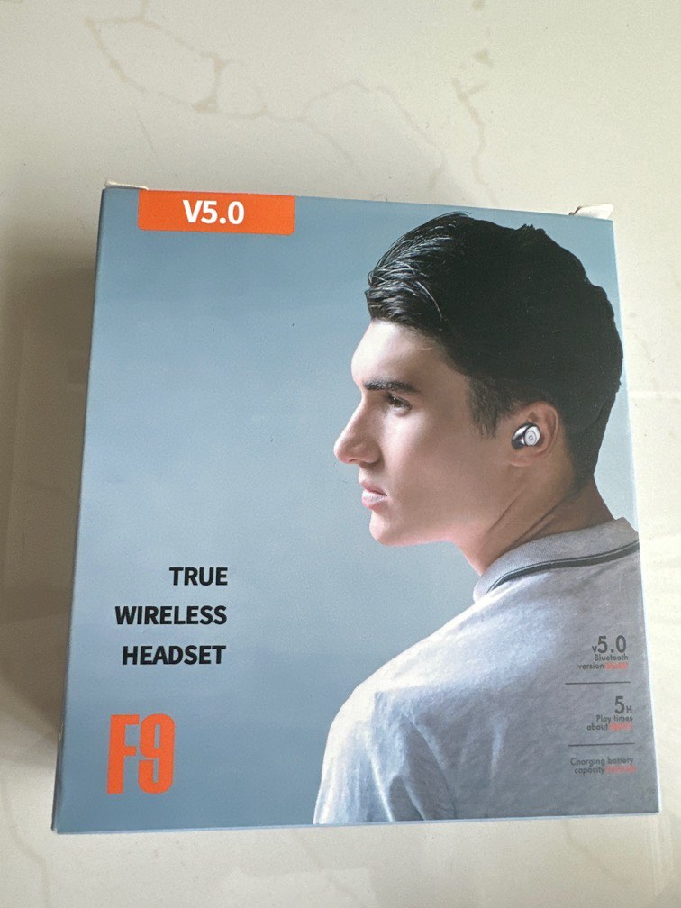 True Wireless Headset F9, Audio, Earphones on Carousell