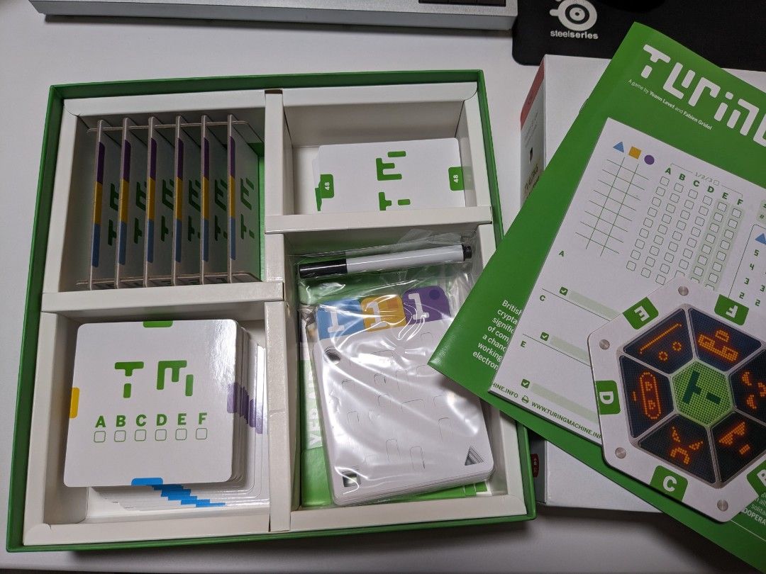Turing Machine Board Game, Hobbies & Toys, Toys & Games on Carousell