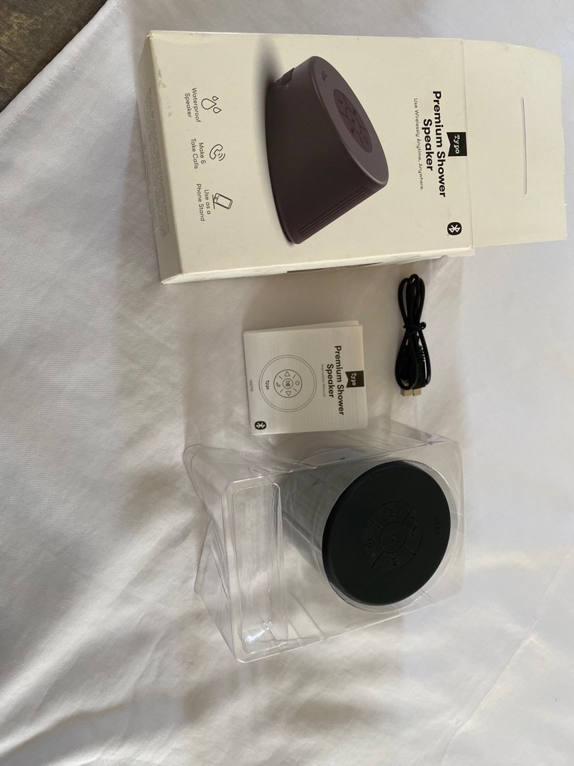 Typo premium shower speaker, Audio, Soundbars, Speakers & Amplifiers on