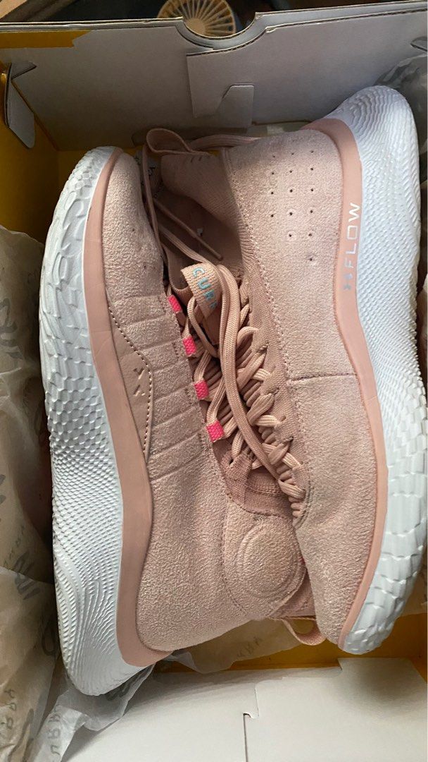 UA Curry 4 Flotro Vivid Lilac Men s Fashion Footwear Sneakers