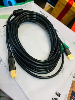 ✅UGREEN 5M Printer USB 2.0 AM to BM Cable Black US135 10352