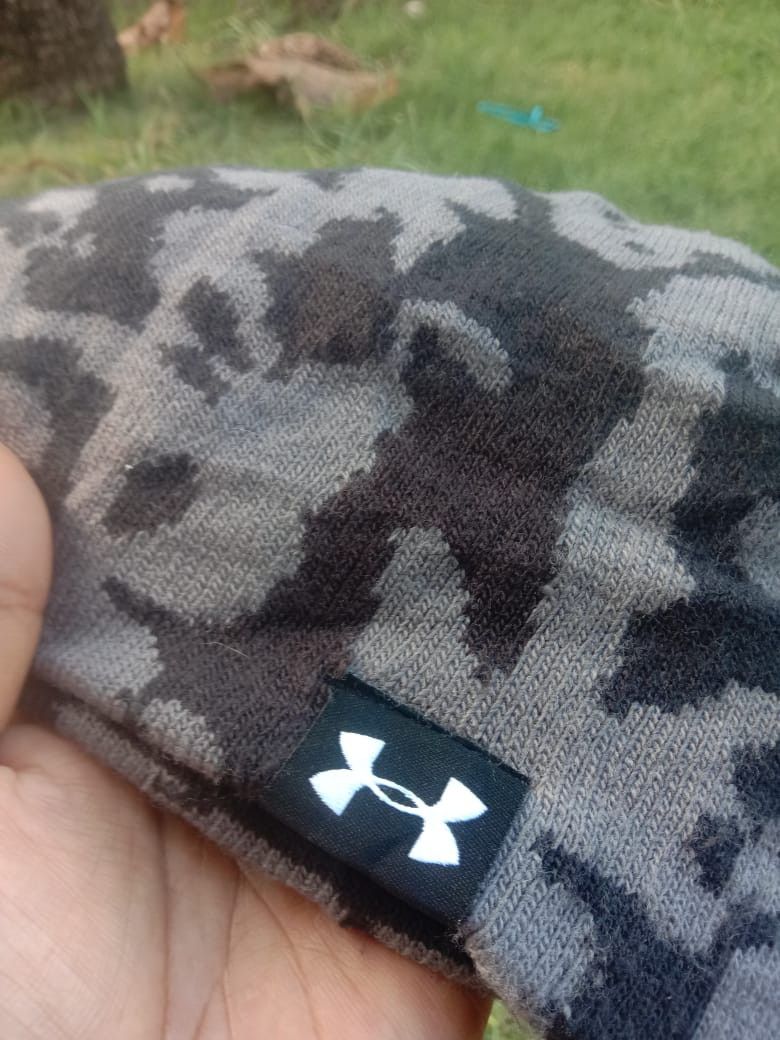 Under armour camo skull cap shop