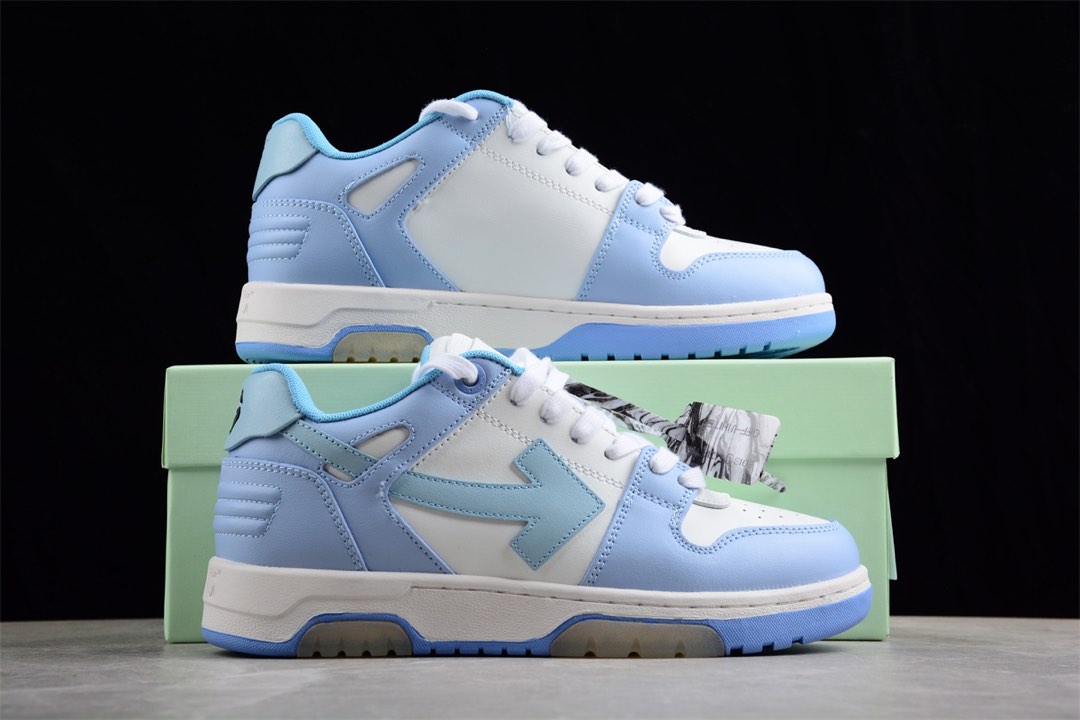 Unisex OFF WHITE Out Of Office Light Blue Men s Fashion Footwear Sneakers on Carousell