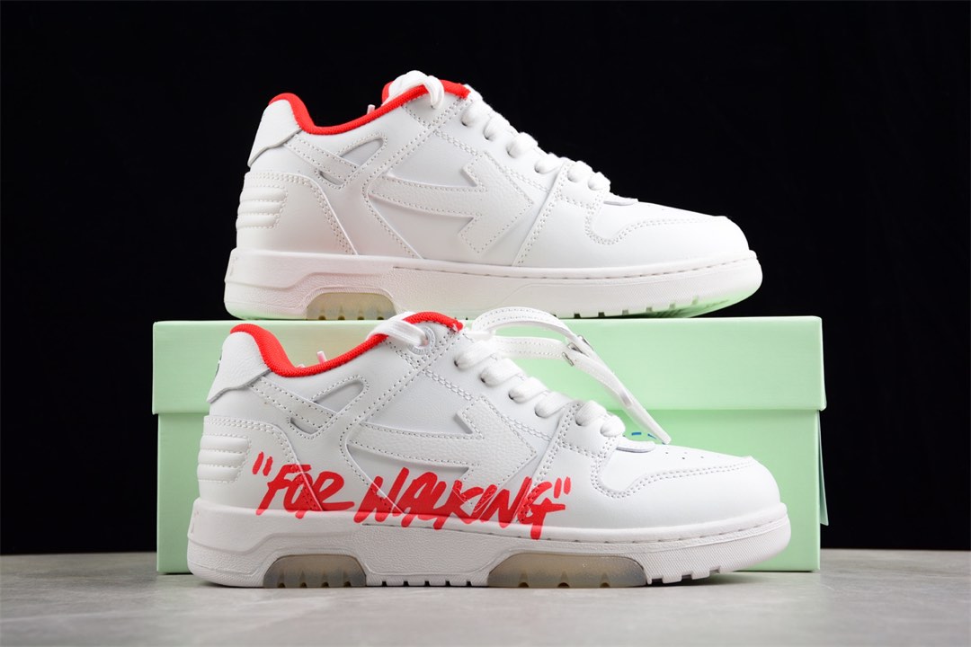 Unisex OFF-WHITE Out Of Office Red 'FOR WALKING', Women's