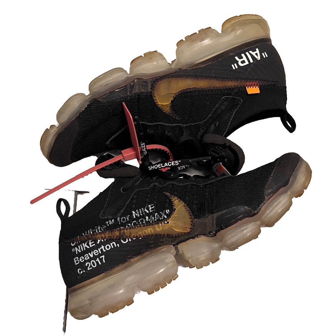 Off white vapormax used on sale