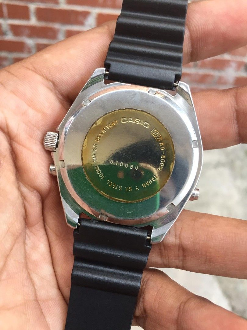 Vintage Casio AQ 600W Diver Style big size Men s Fashion
