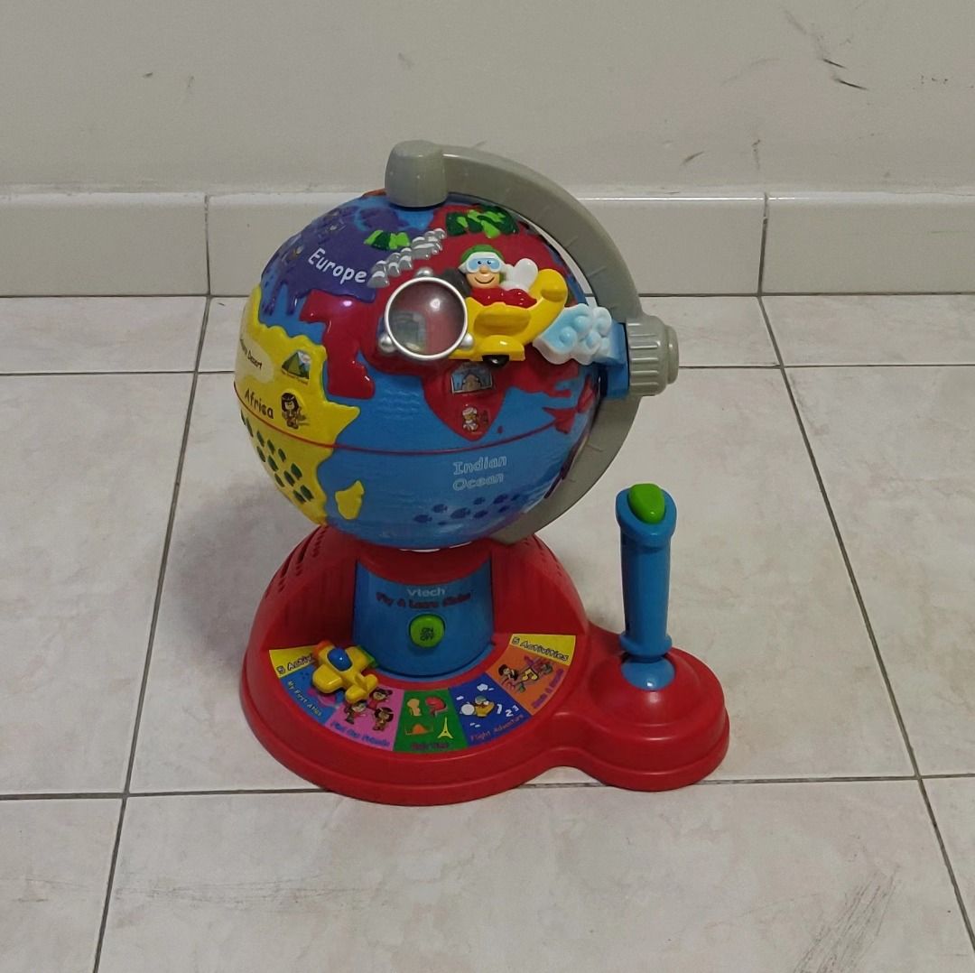 VTech Fly & Learn Globe, Hobbies & Toys, Toys & Games on Carousell