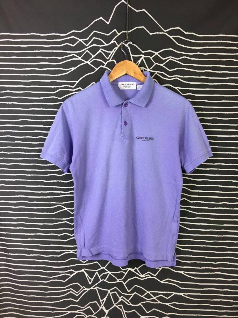 Vtg Cerruti 1881 Sport By Nino Cerruti Polo Tee Luxury Apparel