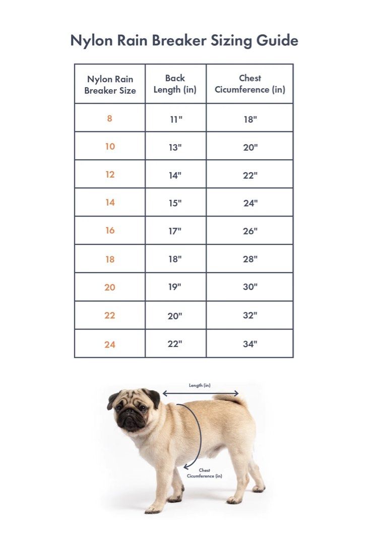 Wagwear raincoat top
