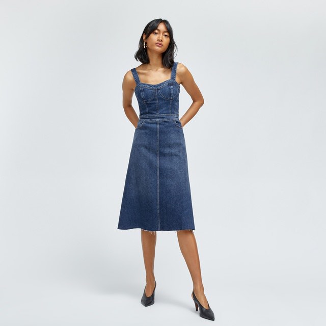 Warehouse new arrivals denim dress