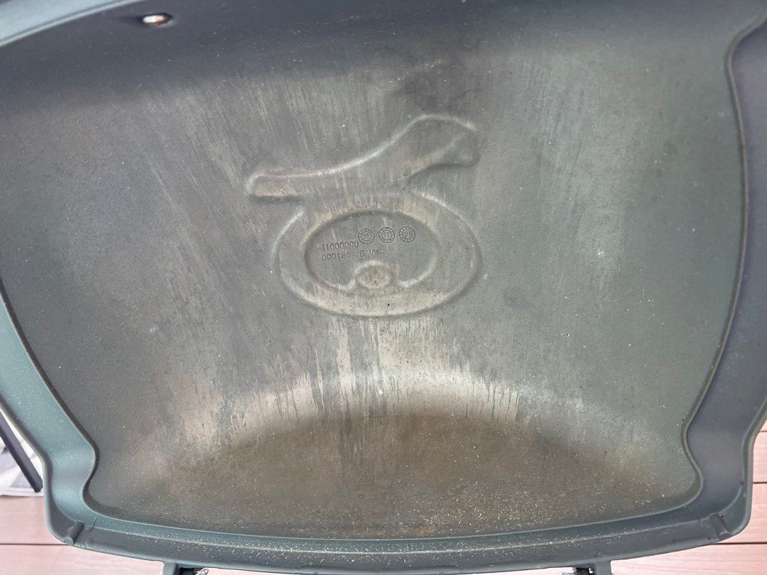 er Q1400 Electric Grill (Grey) w/ cover and portable cart, TV & Home