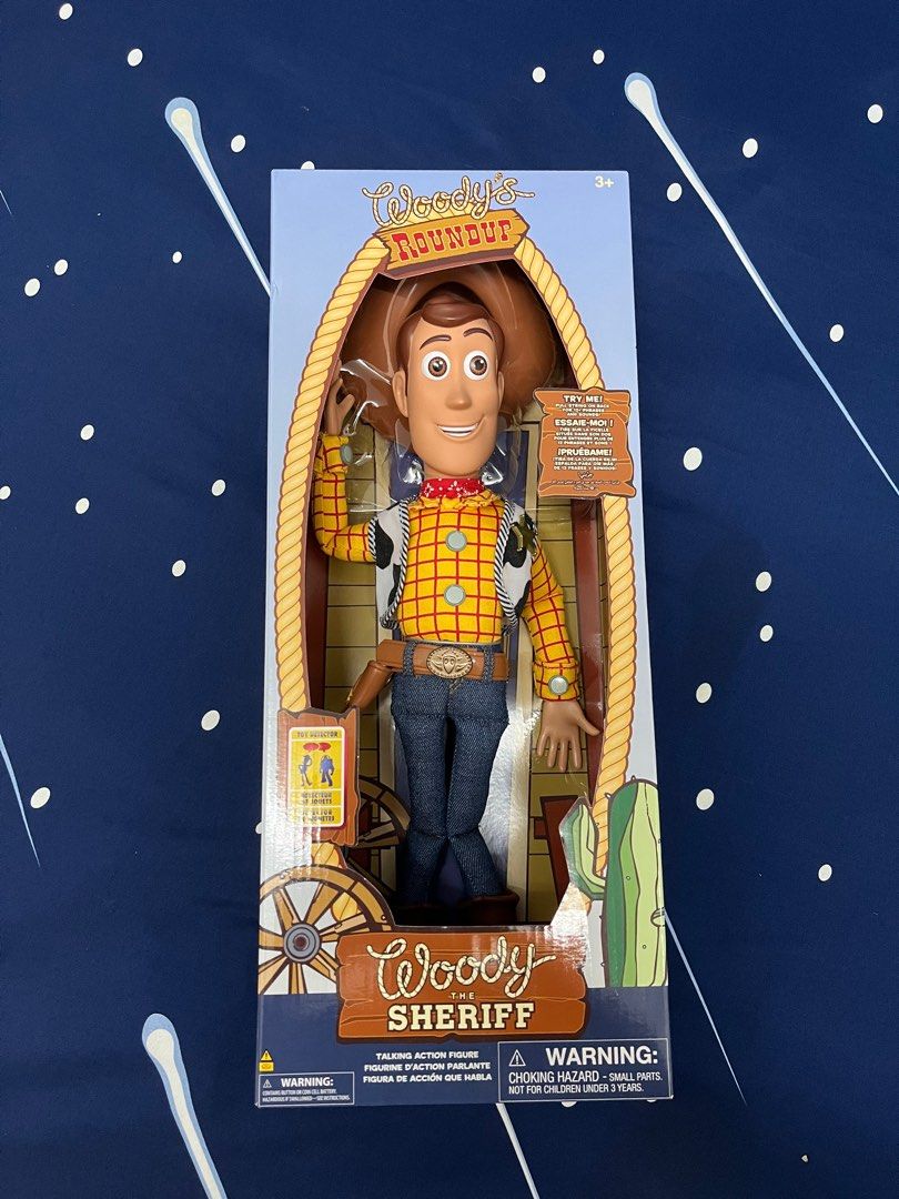 Woody interactive talking store action figure