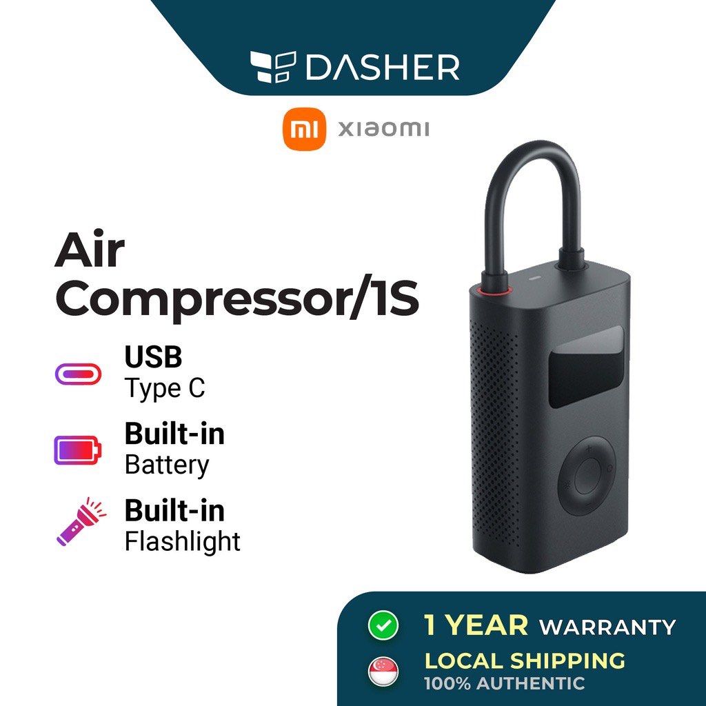 Xiaomi air pump 1s air compressor, Car Accessories, Accessories on Carousell