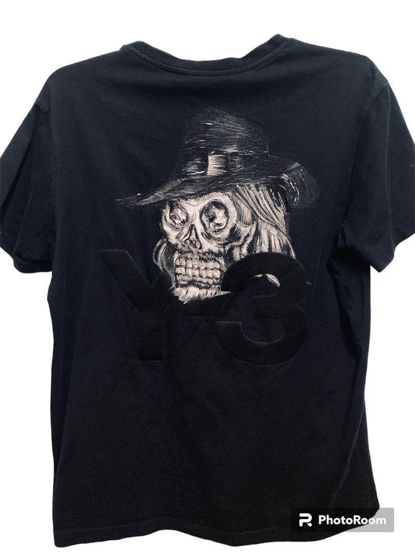 Y 3 Skull embroided Tee