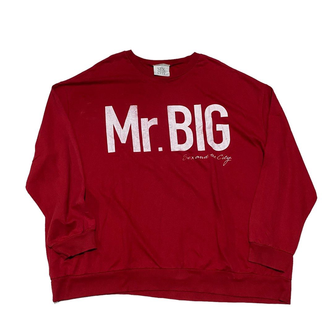 Zara s3x and the city MrBIG oversize crewneck