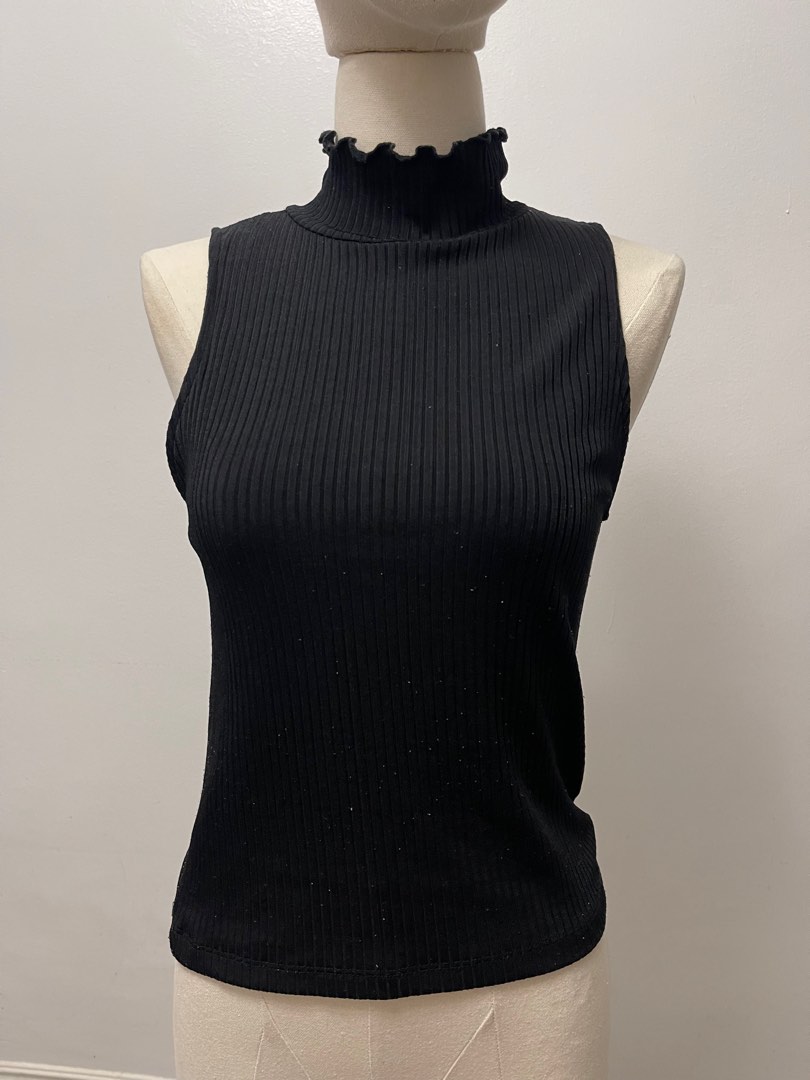 Zara Turtle Neck Top on Carousell