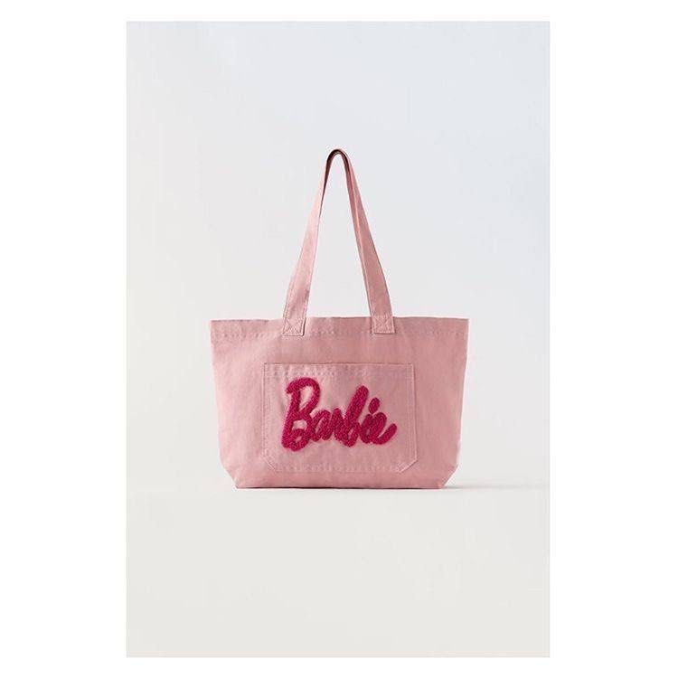 Zara X Barbie Tote Bag / Barbie Tote Bag Zara, Women's Fashion, Bags