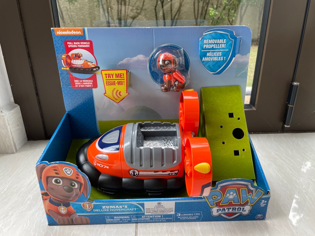 Paw Patrol Zuma s Deluxe Hovercraft Hobbies Toys Toys