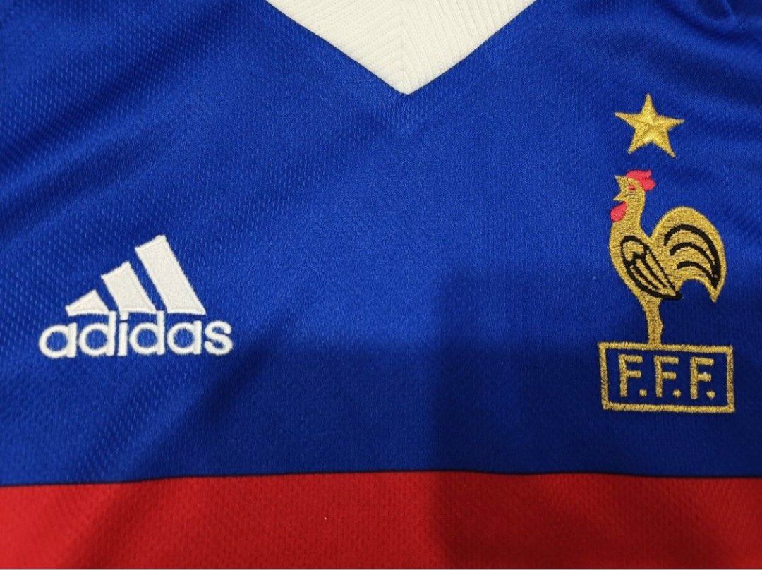 1998 FRANCIA Campeon De La Copa Del Mundo RETRO VINTAGE ZIDANE HENRY