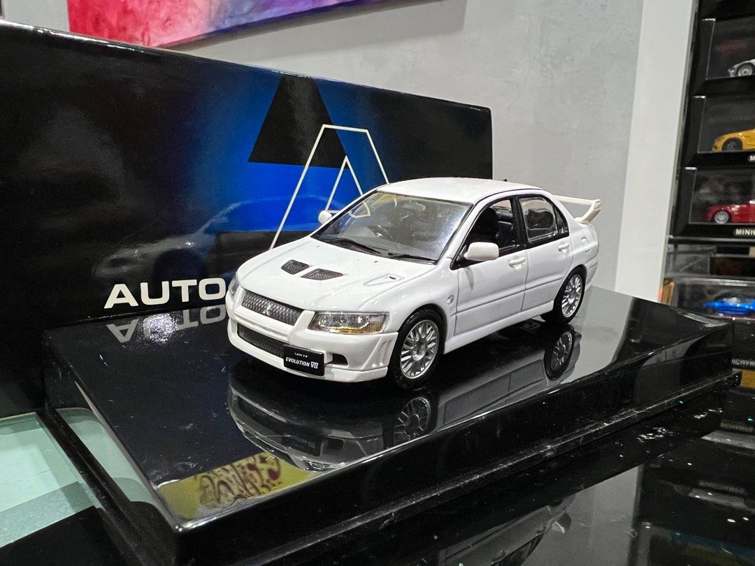 東京公式通販 AUTOart 1/43 MITSUBISHI LANCER EVO ⅶ 【公式通販】