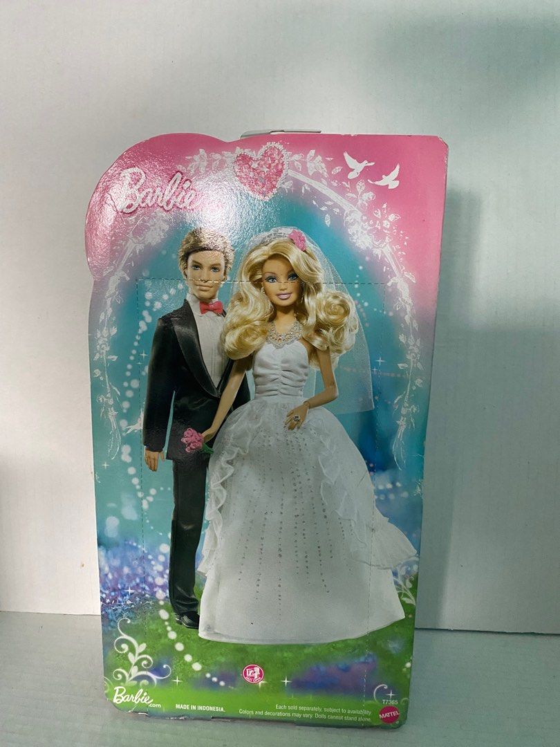 2010 Princess wedding bride Barbie doll, Hobbies Toys