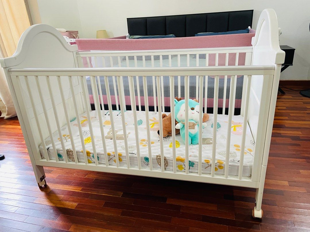 2 in 1 baby cot large size Babies Kids Baby Nursery Kids