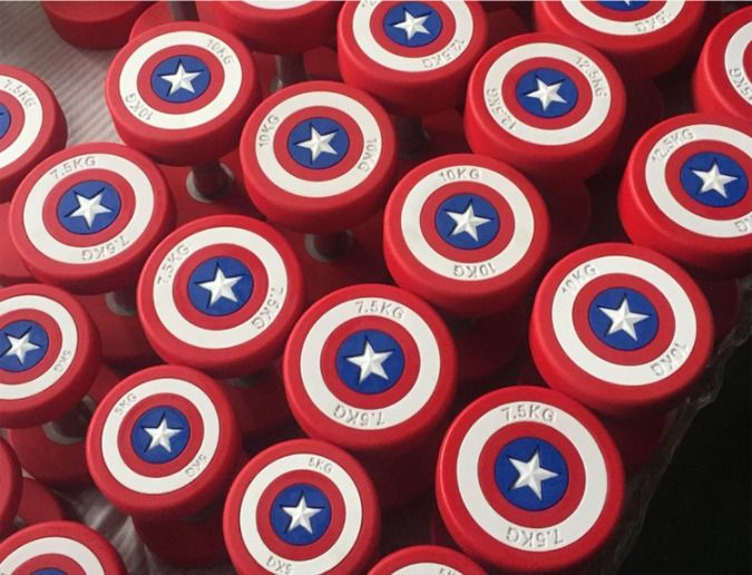 Captain america gym clearance equipment